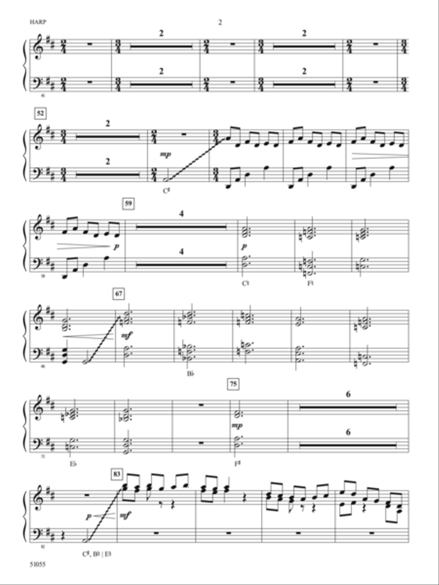 Radiant Joy: Harp Radiant Joy: Harp String Orchestra scores gallery preview page 2