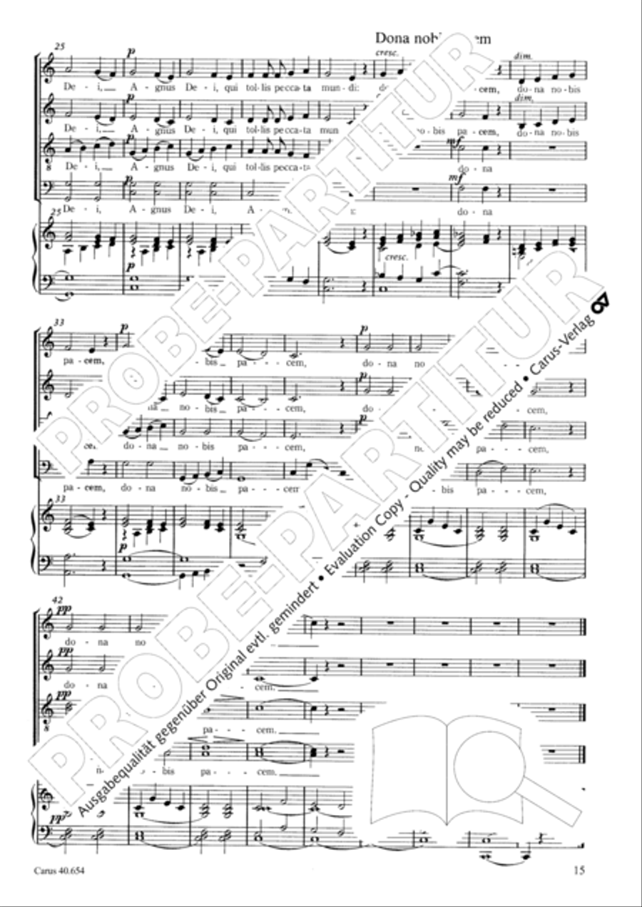 Messe breve no. 7 aux chapelles TB scores gallery preview page 16