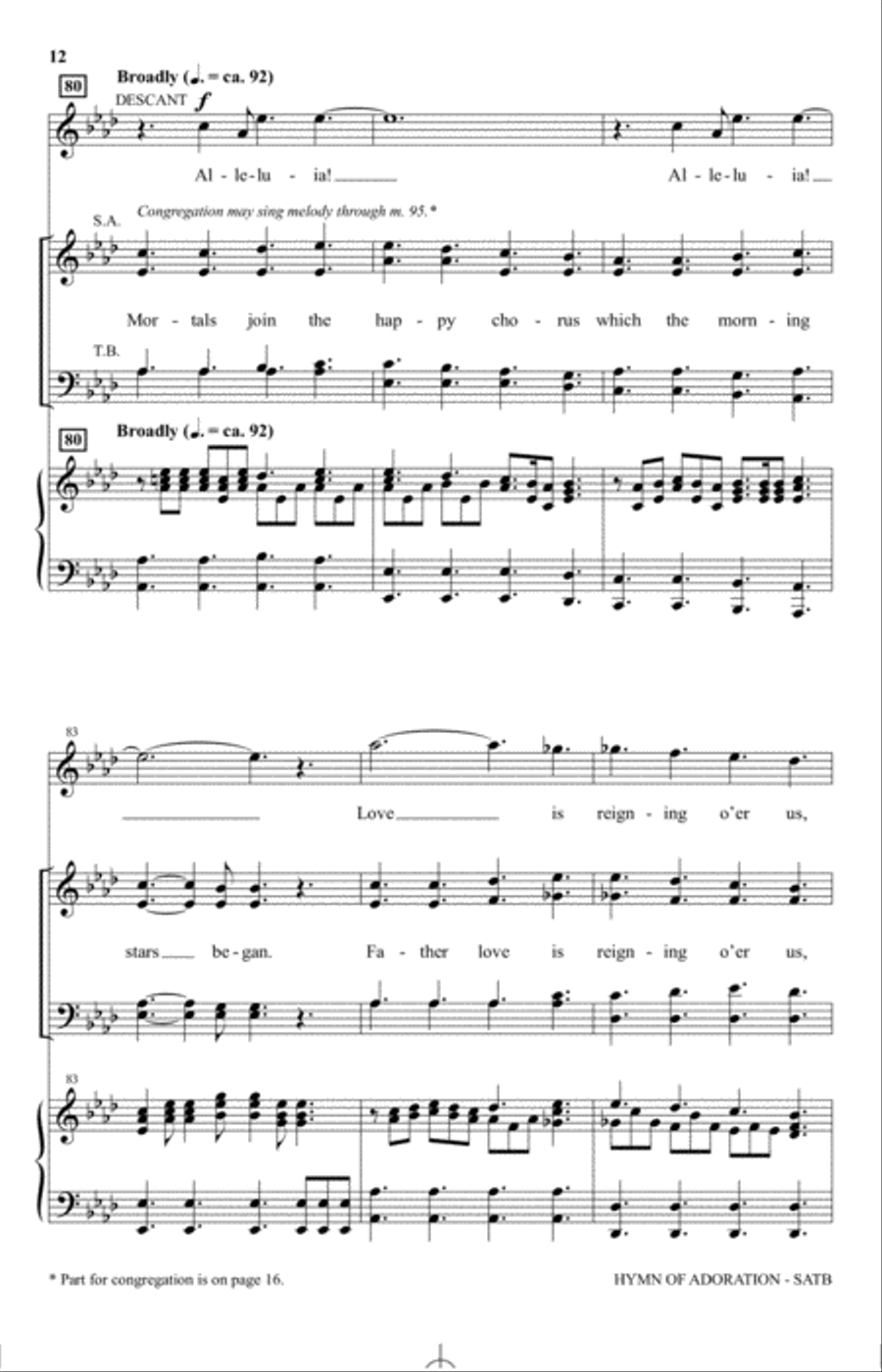 Hymn Of Adoration (incorporating 