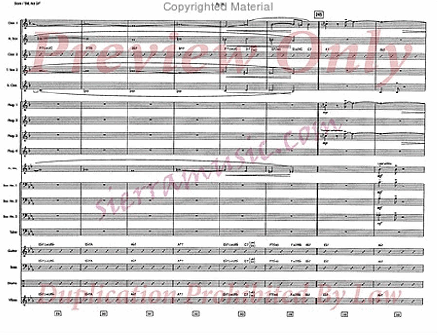 Bill, Not Gil Bill, Not Gil Jazz Ensemble scores gallery preview page 29