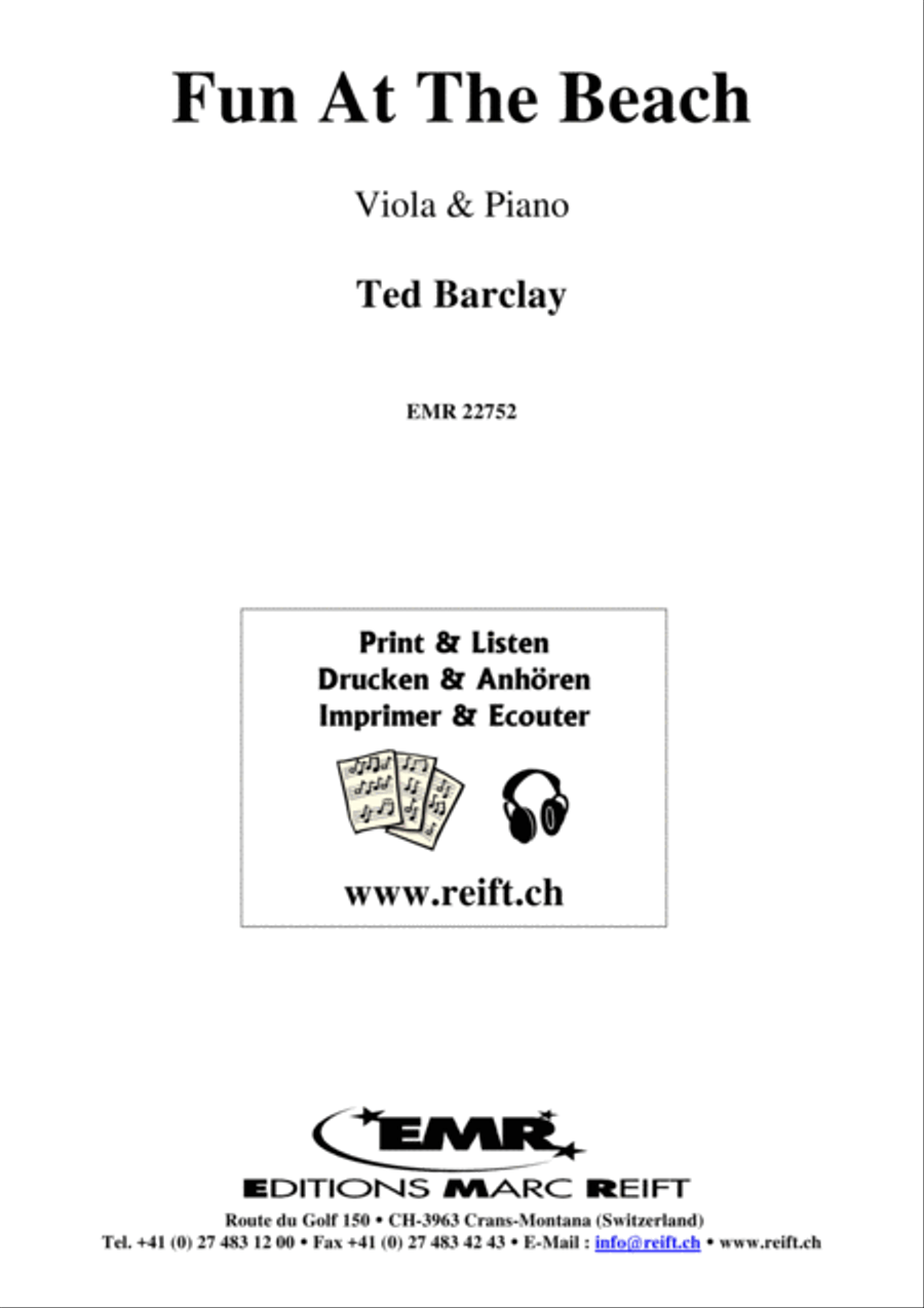 Fun At The Beach Piano Accompaniment scores gallery preview page 2