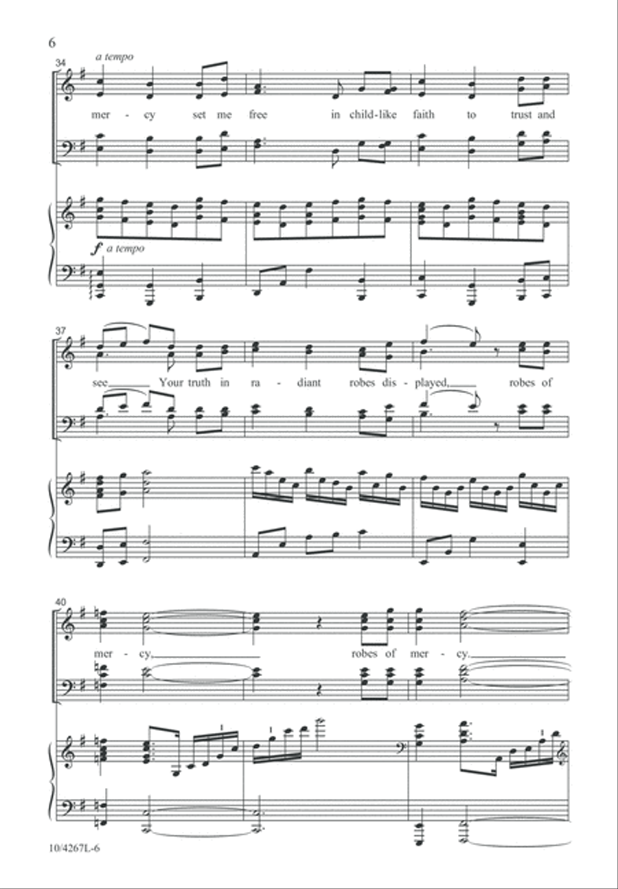 By Your Mercy By Your Mercy 4-Part scores gallery preview page 7