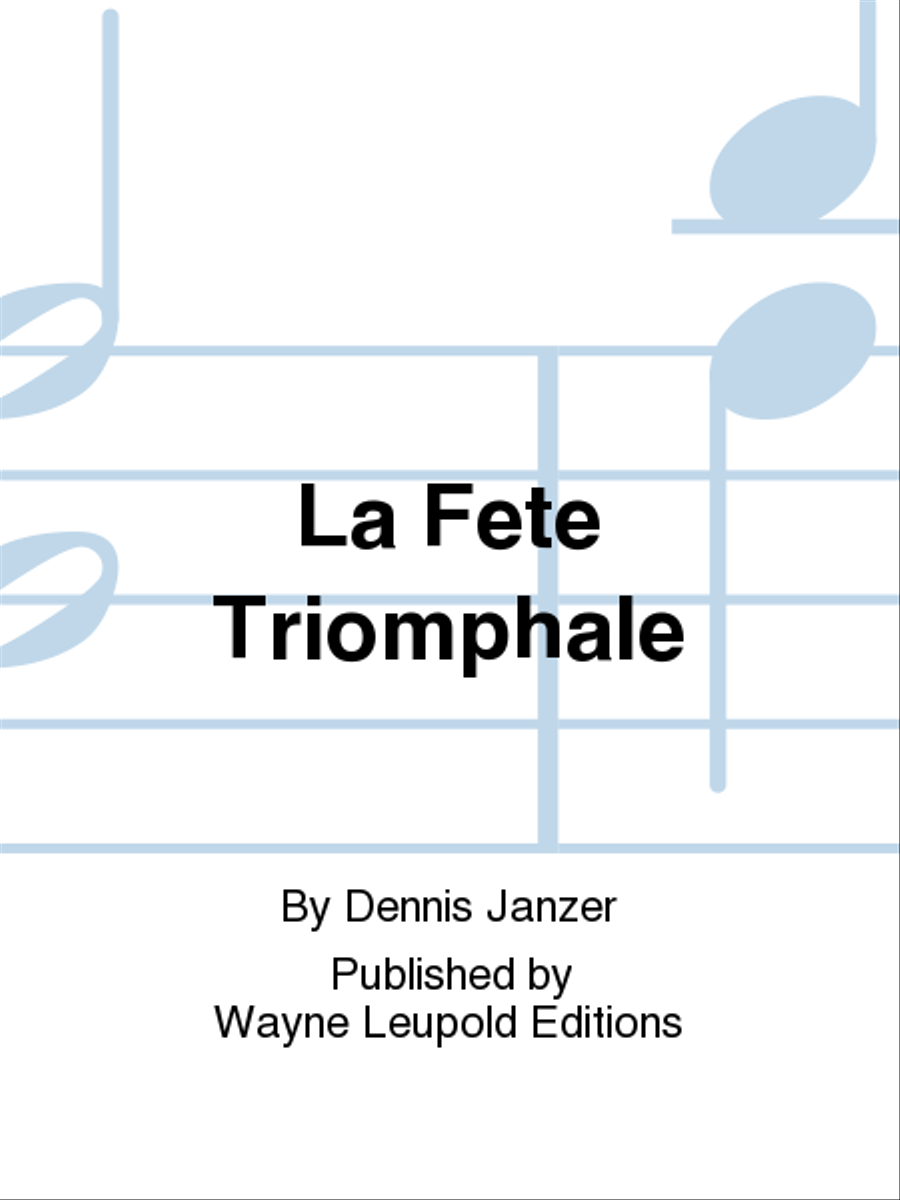 La Fete Triomphale La Fete Triomphale Horn scores gallery preview page 1