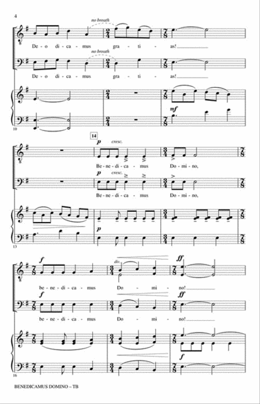 <br>Sheet music extract