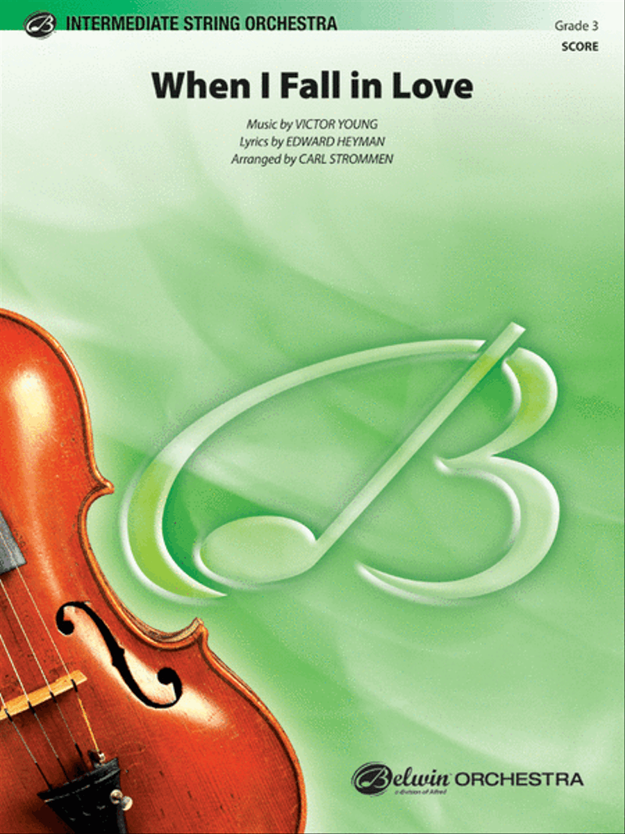 When I Fall in Love String Orchestra scores gallery preview page 1
