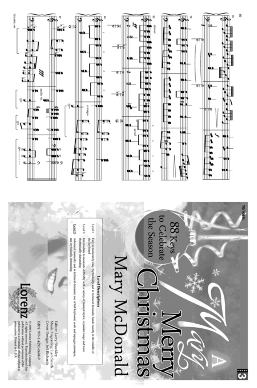 A Mary Merry Christmas (Digital Delivery) Piano Solo scores gallery preview page 1