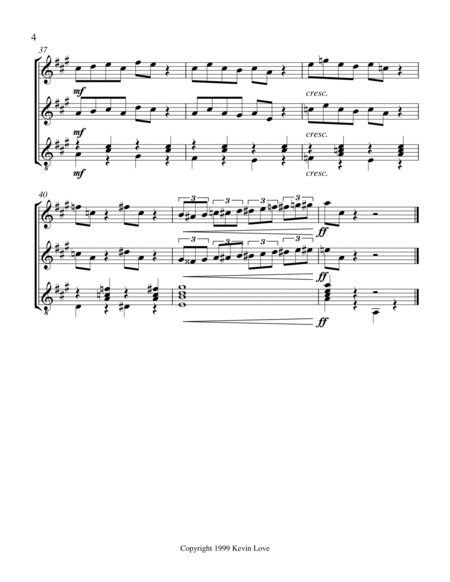 Three Entertainments (Flute, Violin and Guitar) - Top Hat - Score and Parts image number null