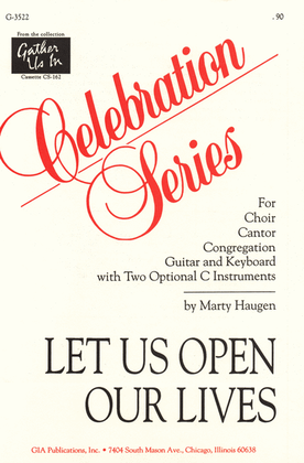 Book cover for Let Us Open Our Lives