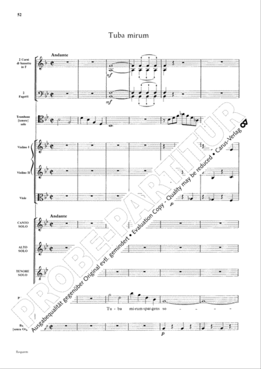 Requiem Requiem 4-Part scores gallery preview page 61