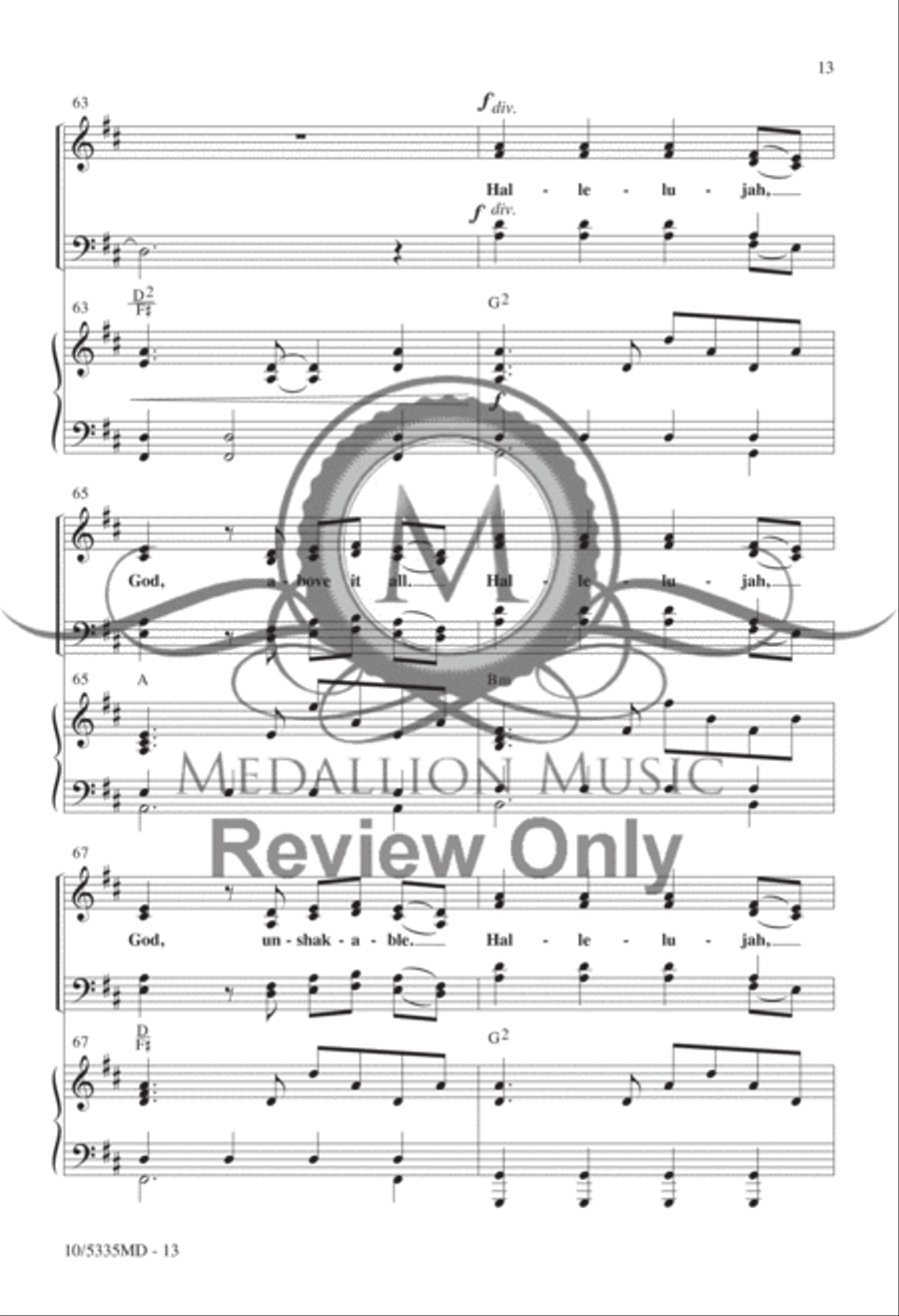 Great Things 4-Part scores gallery preview page 11