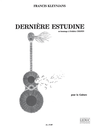 Derniere Estudine (guitar Solo)