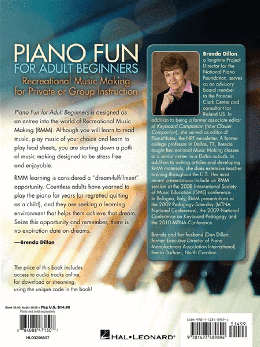 Piano Fun for Adult Beginners Piano Method scores gallery preview page 7