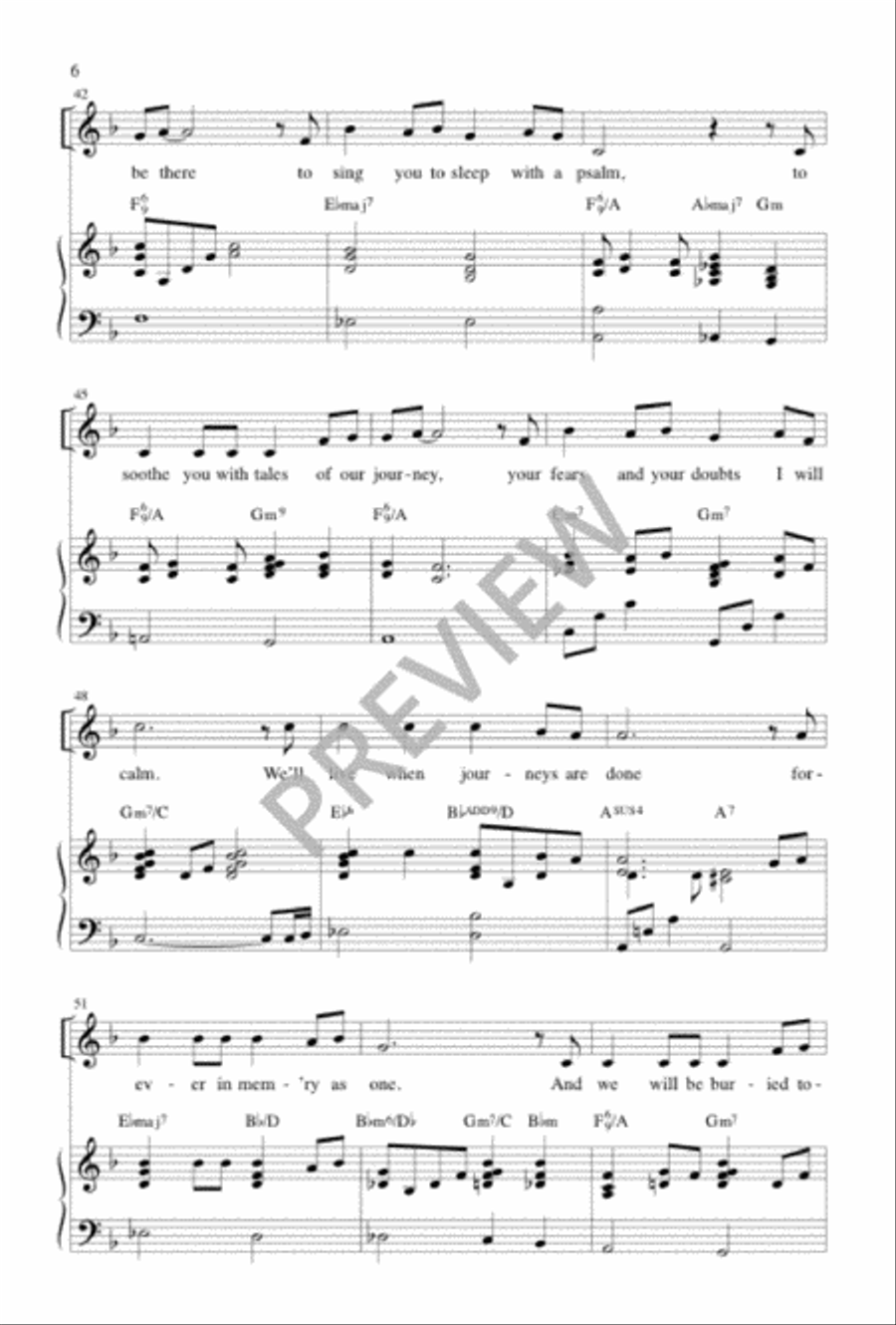 Covenant Hymn Covenant Hymn Unison Choir scores gallery preview page 7