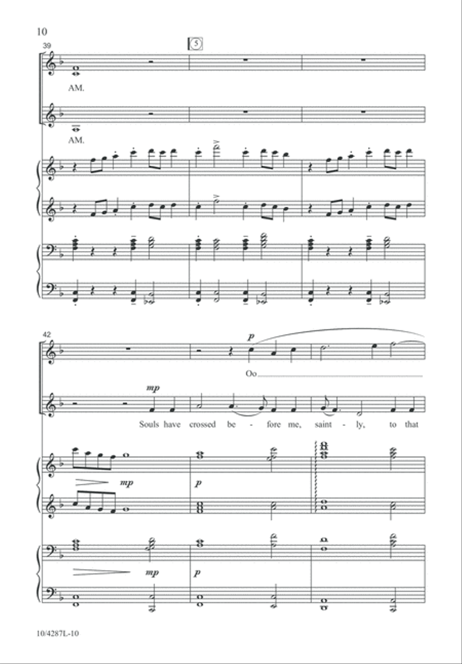 Hark, I Hear the Harps Eternal SSA scores gallery preview page 11