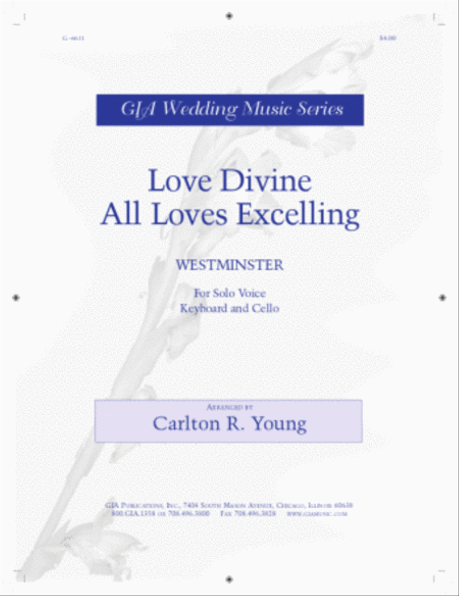 Love divine all loves excelling