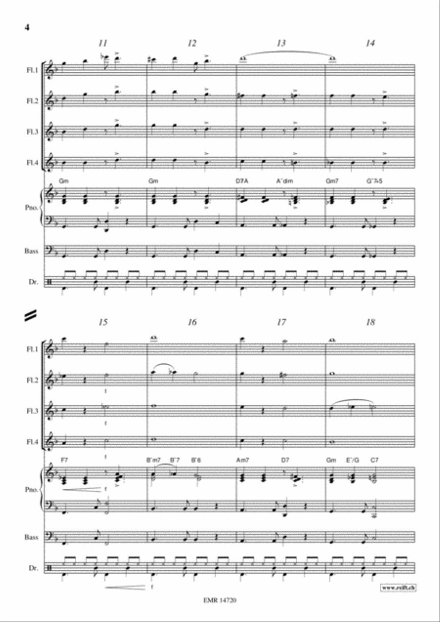 Latino Latino Flute scores gallery preview page 4