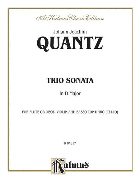 Trio Sonata In D Major
