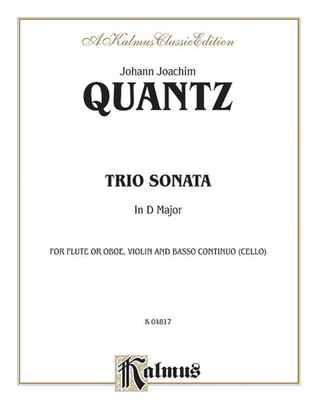 Book cover for Trio Sonata in D Major