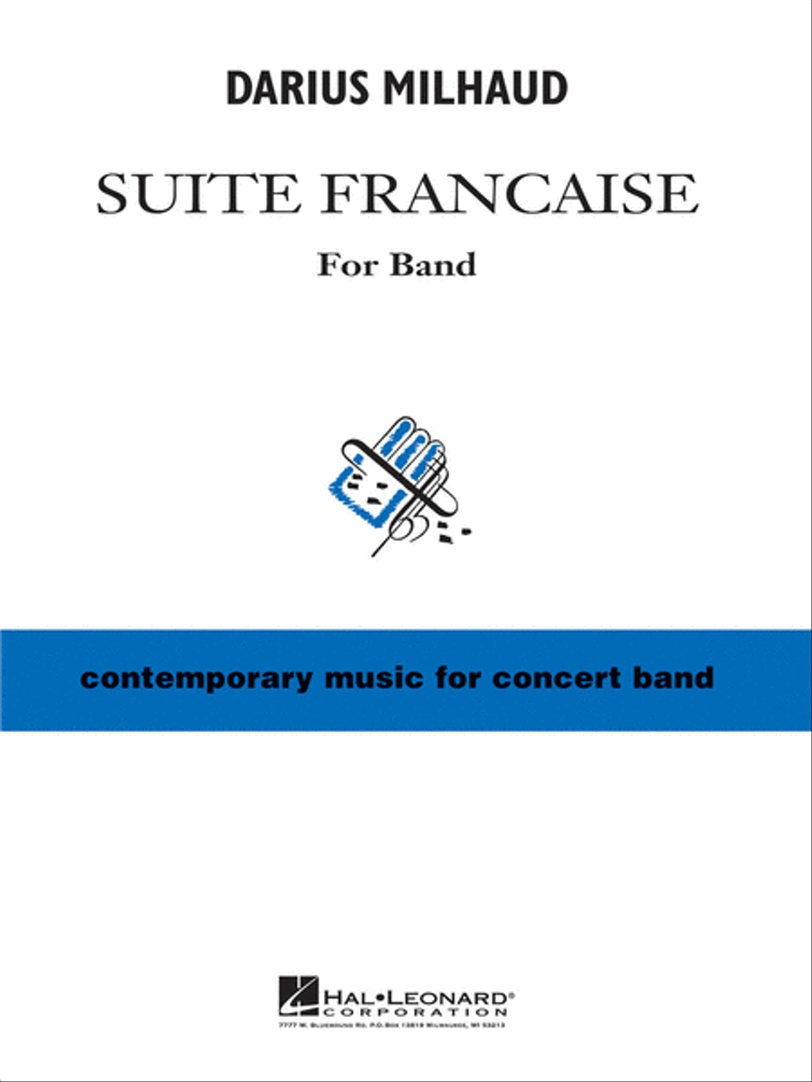 Suite Francaise Concert Band scores gallery preview page 1