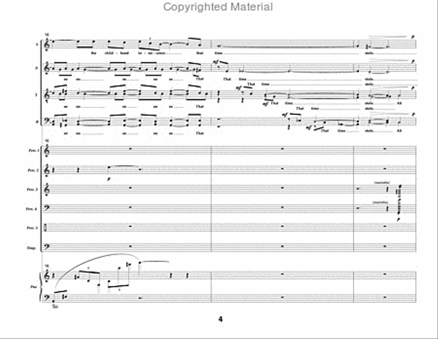 Return to Innocence 4-Part scores gallery preview page 5