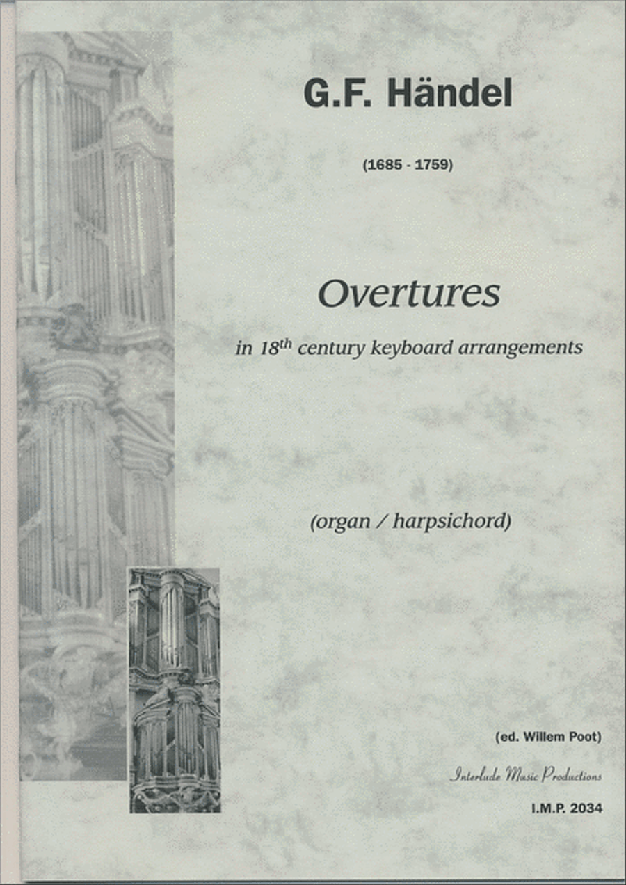 Ouvertures Organ scores gallery preview page 1