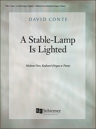 Book cover for A Stable-lamp Is Lighted