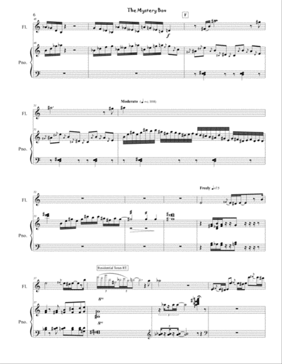 The Mystery Box Woodwind Duet scores gallery preview page 6