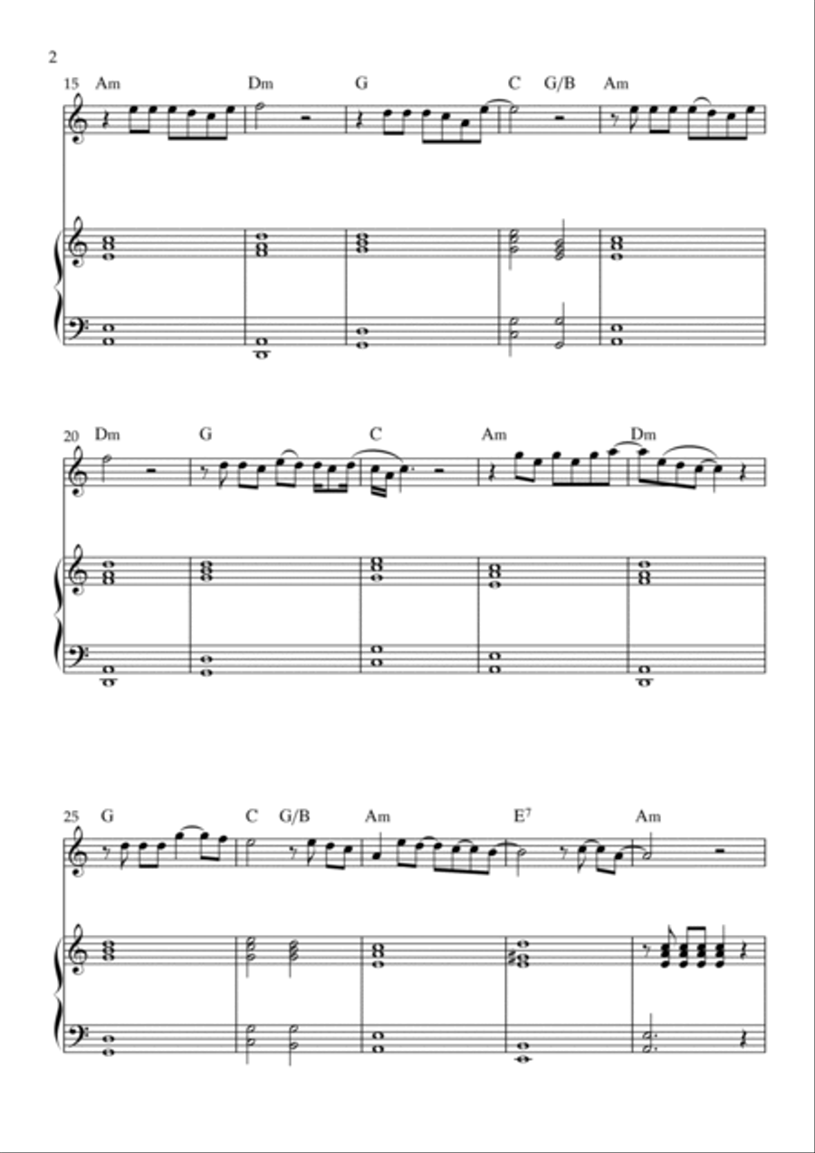 Flowers Flute scores gallery preview page 2