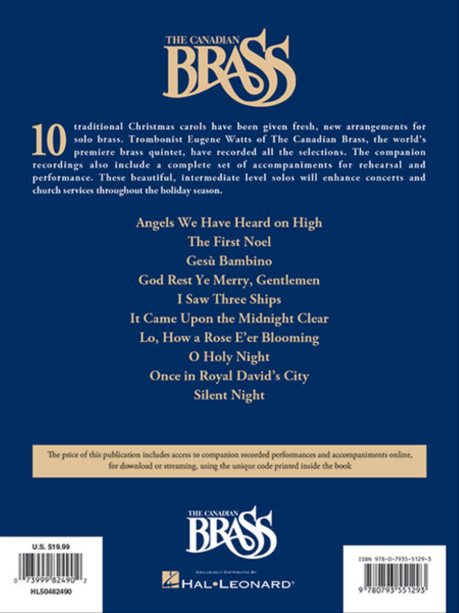 The Canadian Brass Christmas Solos Tuba scores gallery preview page 3