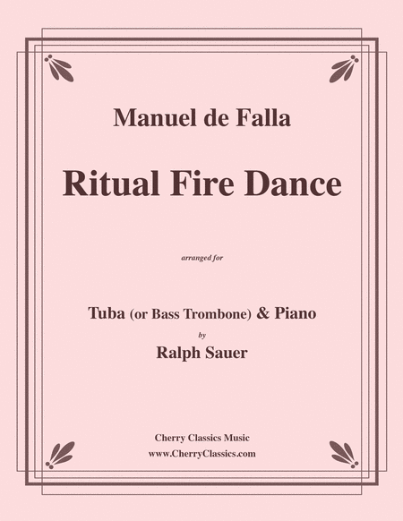 Ritual Fire Dance for Tuba or Bass Trombone & Piano