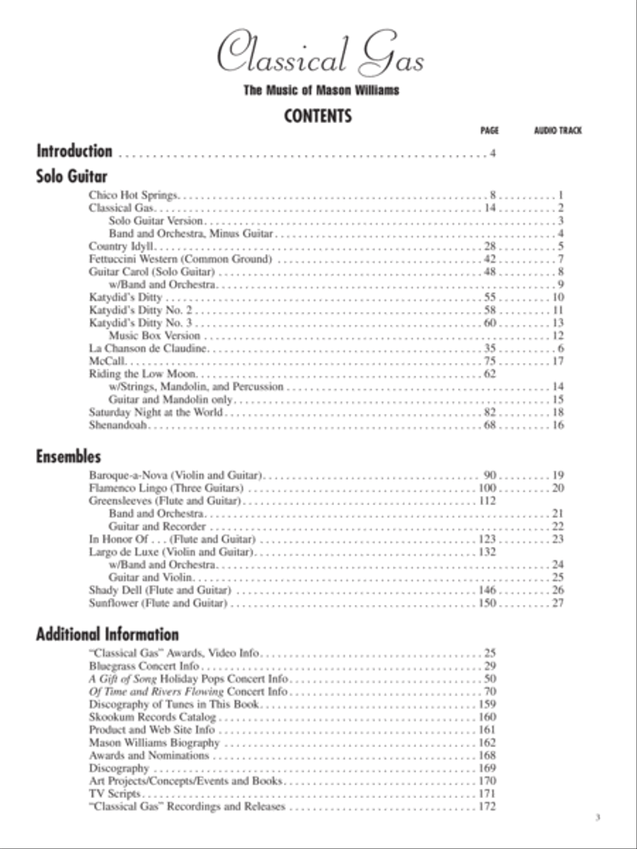 Classical Gas Flute scores gallery preview page 2