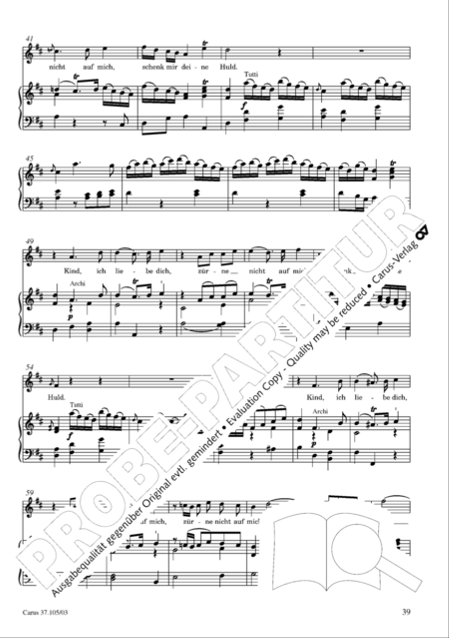 Die Freude der Hirten uber die Geburt Jesu 4-Part scores gallery preview page 40