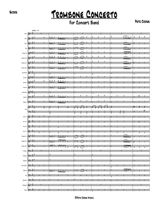 Trombone Concerto for Concert Band