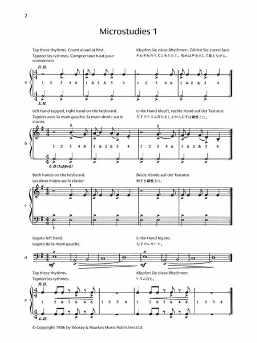 Microjazz Collection 1 (Level 3) Piano Method scores gallery preview page 5