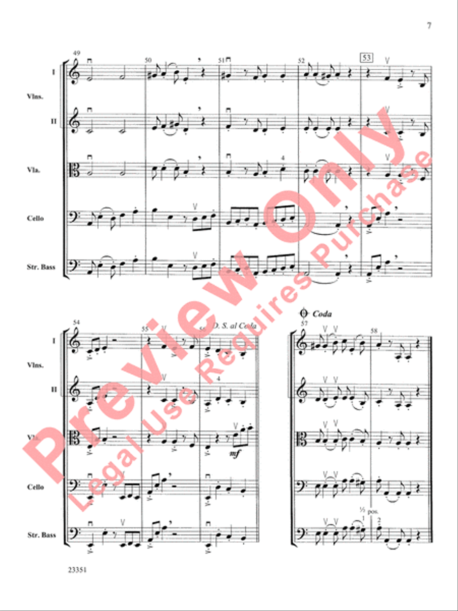 Violet's Tango String Orchestra scores gallery preview page 8
