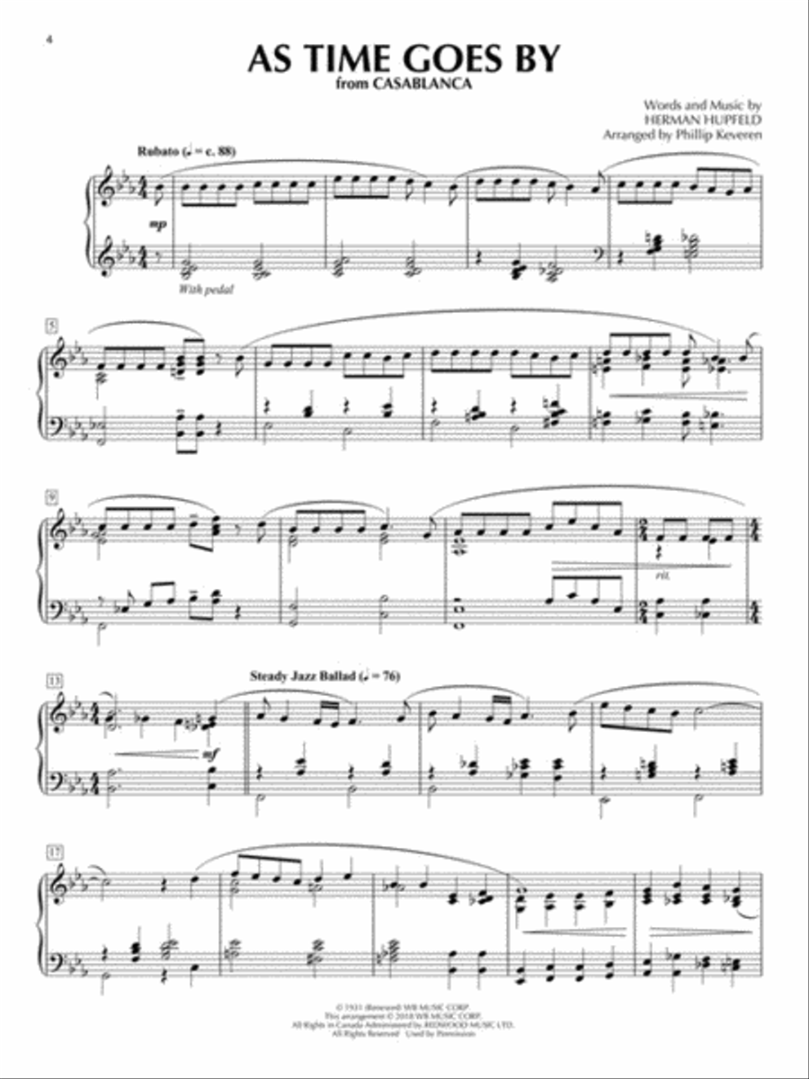 Golden Scores Piano Solo scores gallery preview page 3