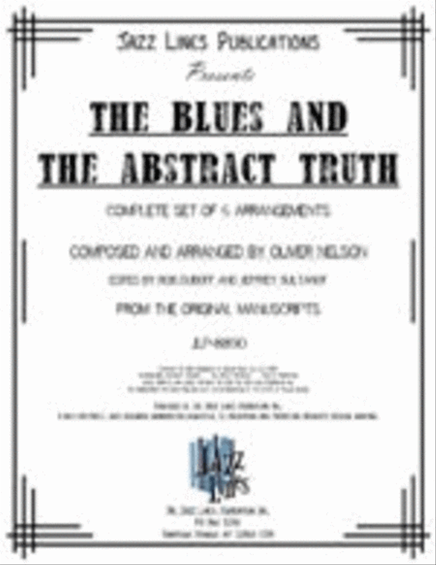 The Blues and The Abstract Truth [Complete Set] Tenor Saxophone scores gallery preview page 1