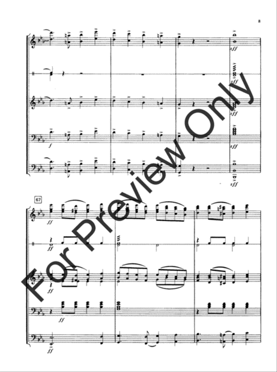 Boys Of The Old Brigade (Score) Concert Band scores gallery preview page 11
