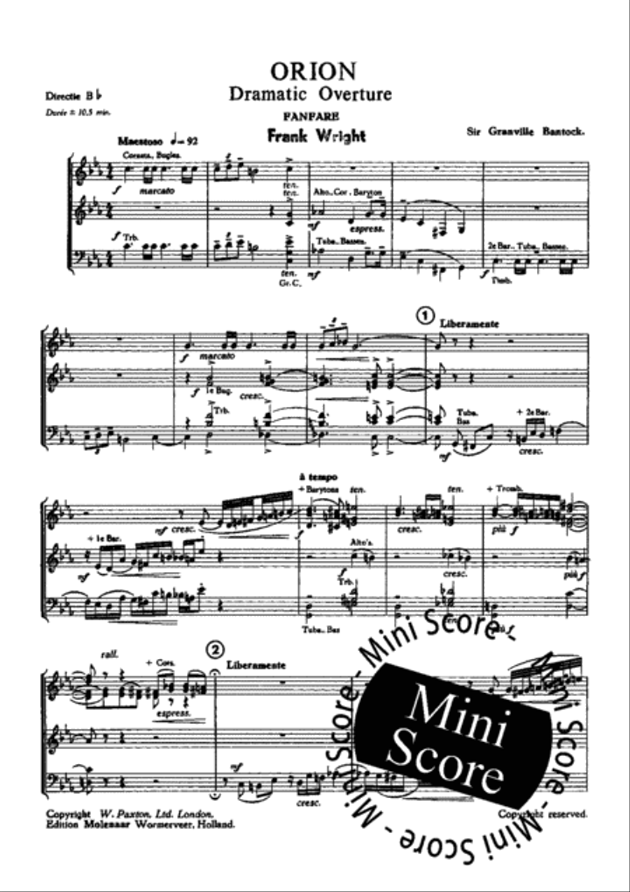 Orion Fanfare Band scores gallery preview page 4