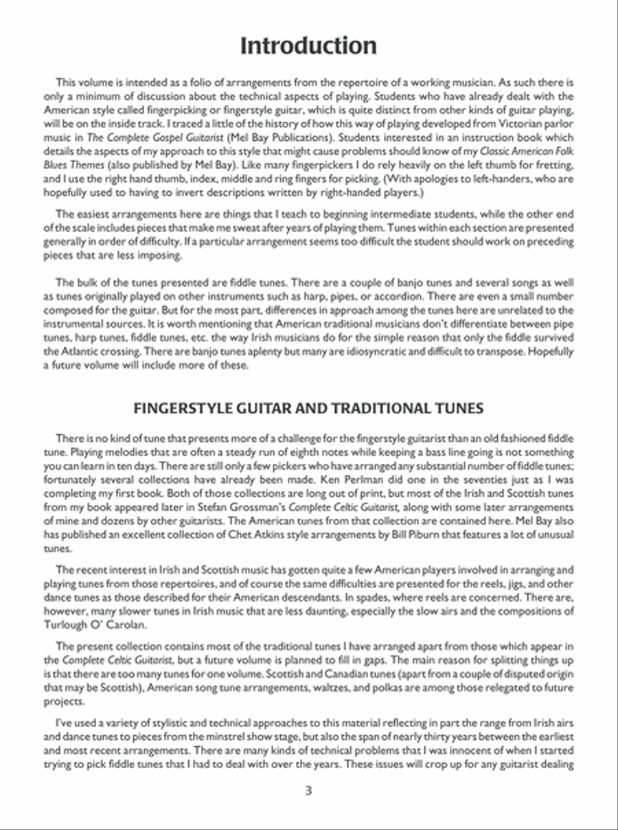 Encyclopedia of Irish and American Fiddle Tunes Fingerpicking Guitar scores gallery preview page 5