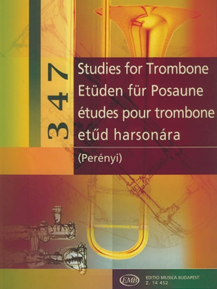 Book cover for 347 Studies for Trombone