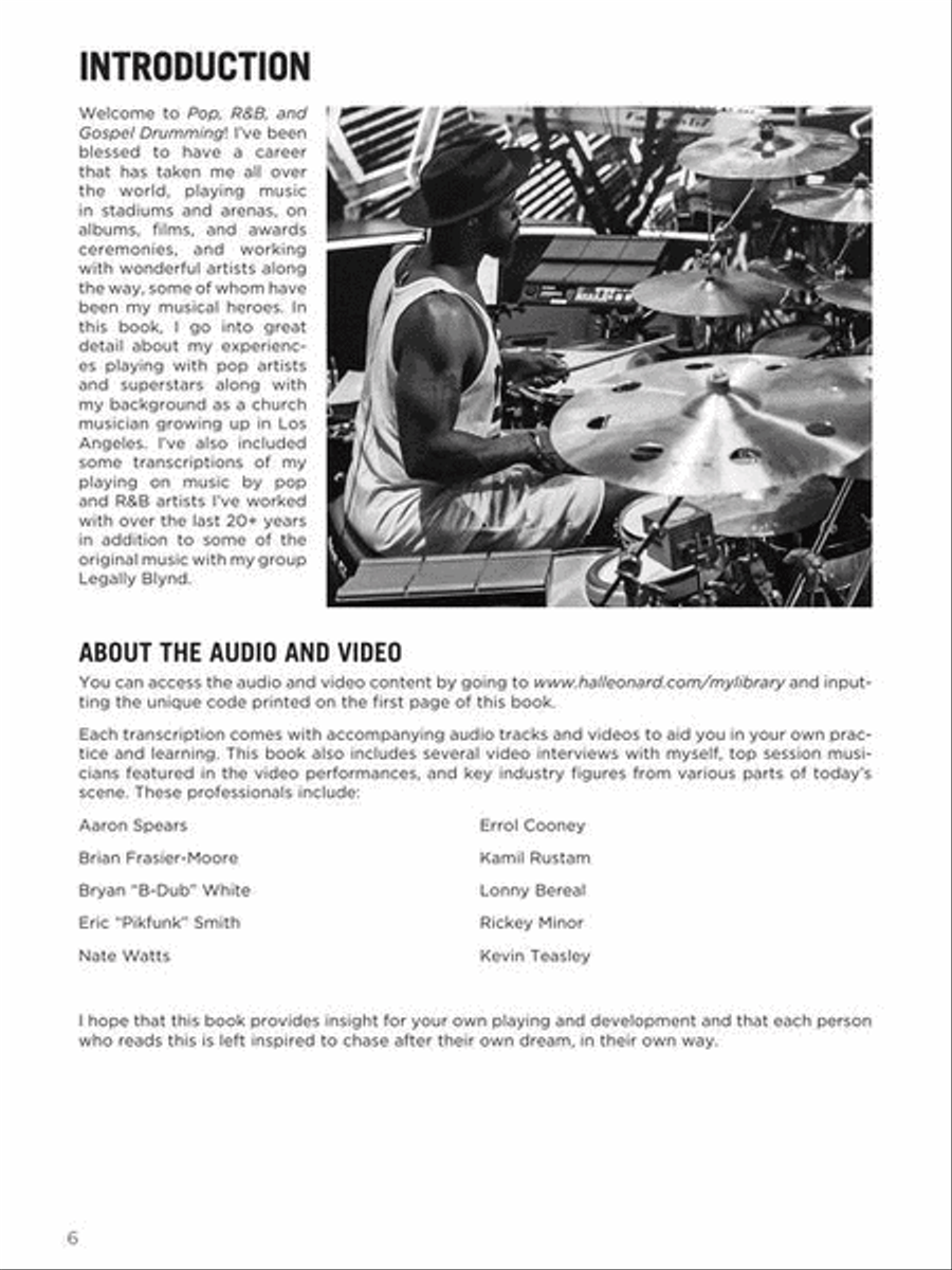 Pop, R&B and Gospel Drumming Drums scores gallery preview page 5