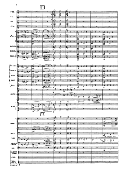 Fantasia for Band: Score