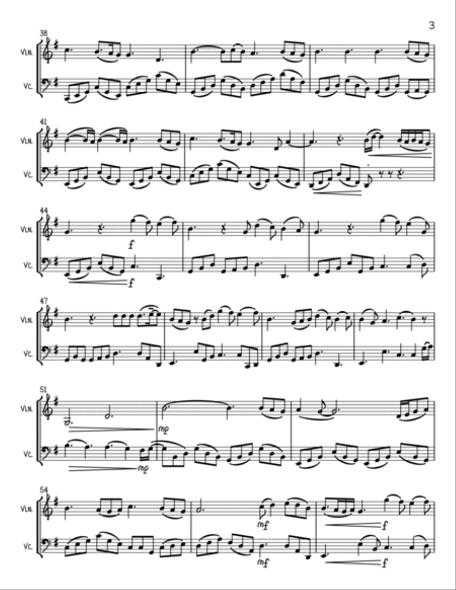 Perfect String Duet scores gallery preview page 3