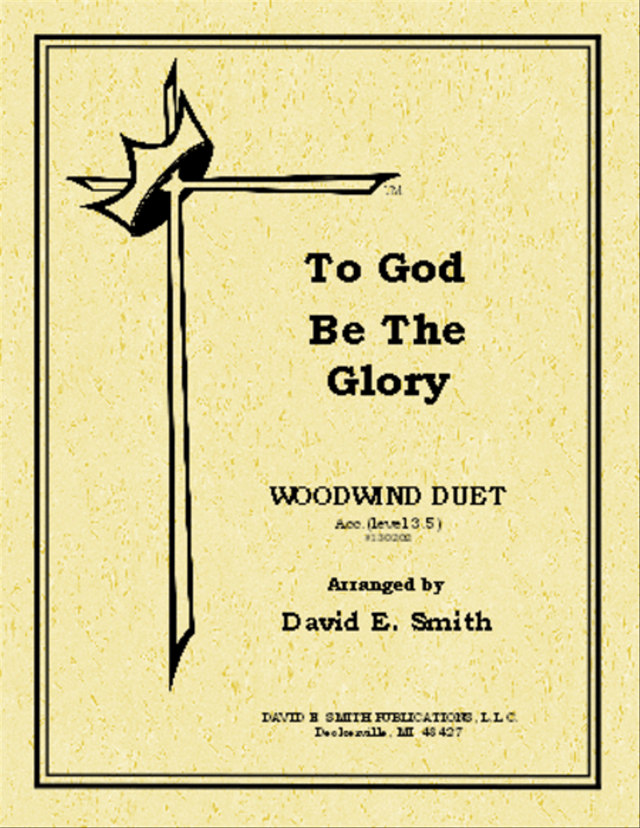 To God Be The Glory To God Be The Glory Woodwind Duet scores gallery preview page 1