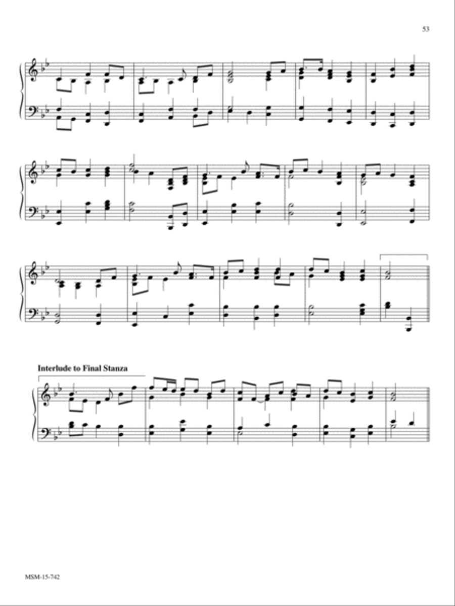 O God Beyond All Praising Piano Solo scores gallery preview page 2