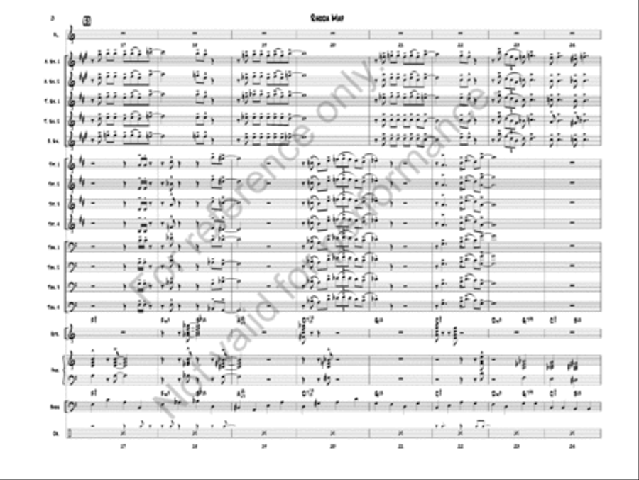 Rhoda Map Jazz Ensemble scores gallery preview page 5