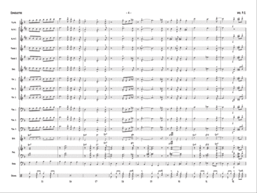 Mr. P.C. Jazz Ensemble scores gallery preview page 5