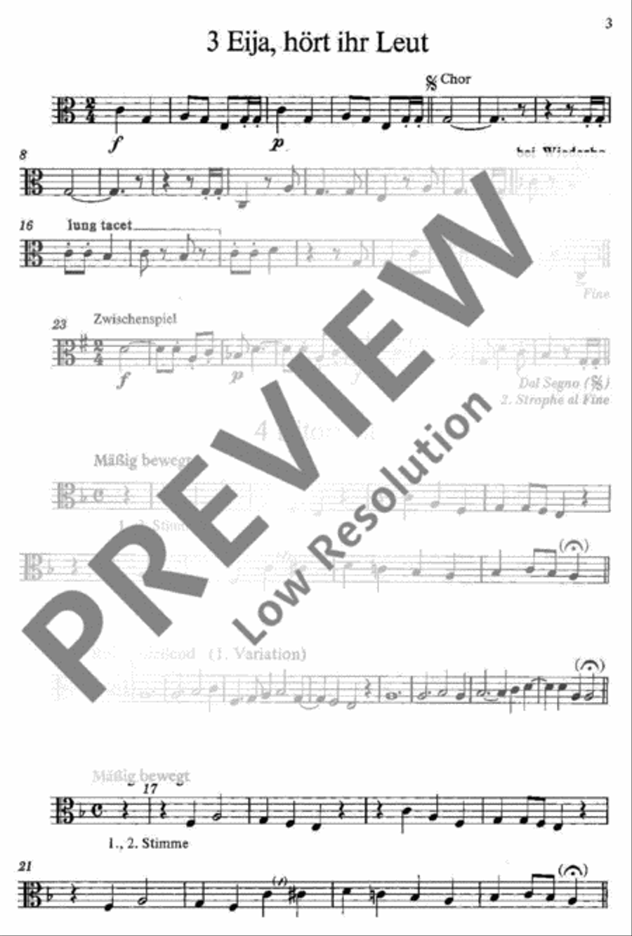 Mit freudigem Schall Mit freudigem Schall Choir scores gallery preview page 4
