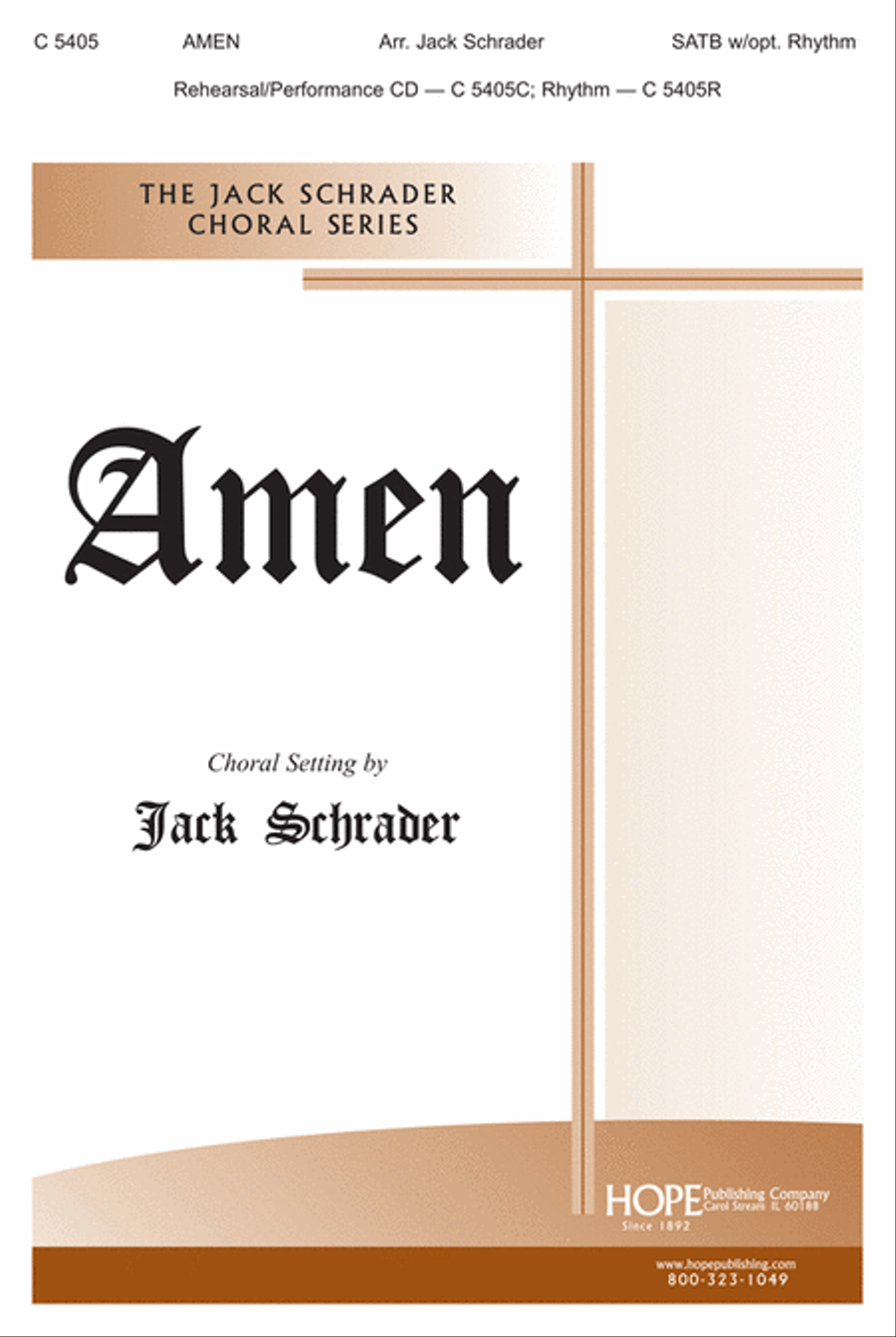 Amen Amen 4-Part scores gallery preview page 1